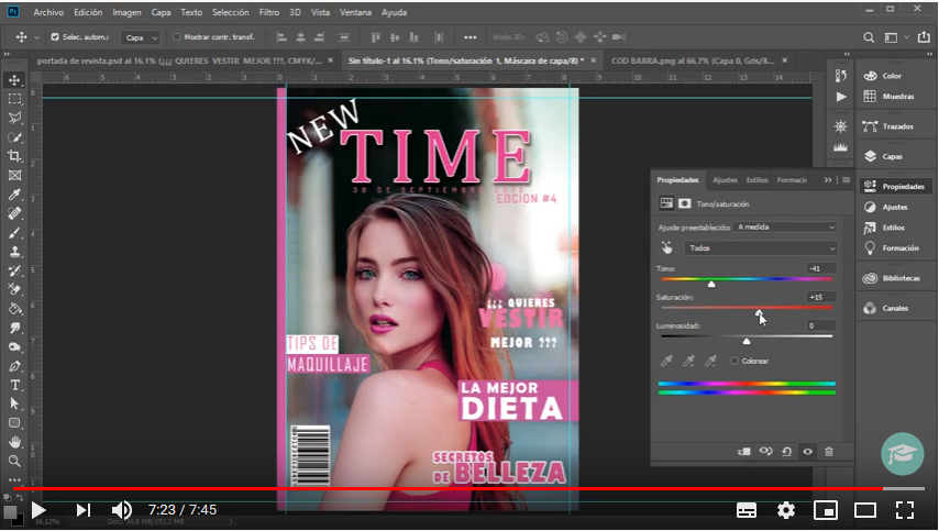 Cómo crear una revista en Photoshop CC